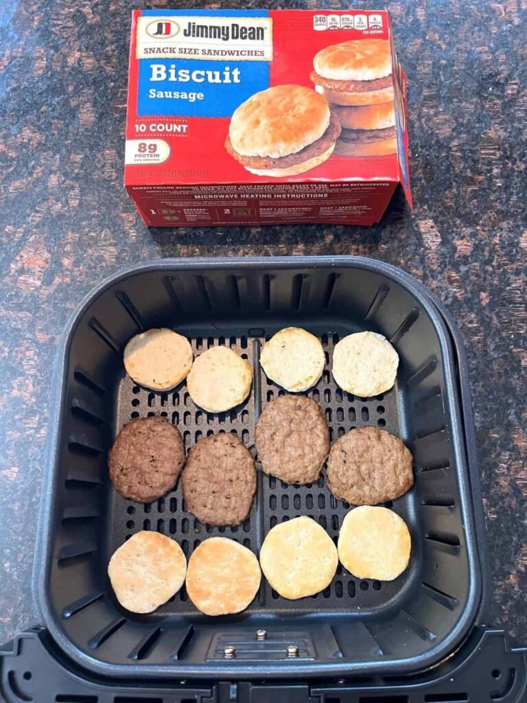 Jimmy Dean Breakfast Sandwich Air Fryer