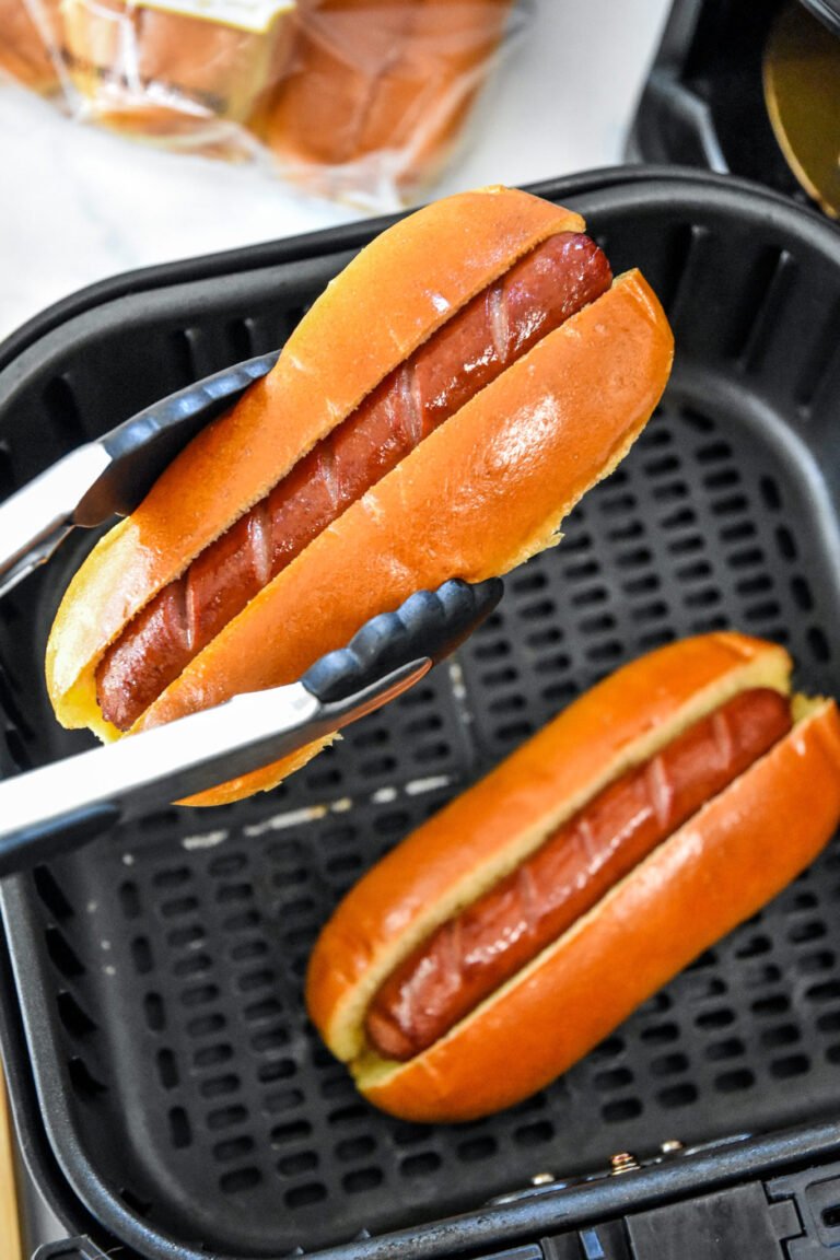 Air Fryer Hot Dogs